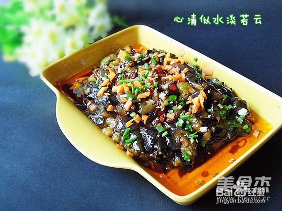 鱼香茄子煲的做法