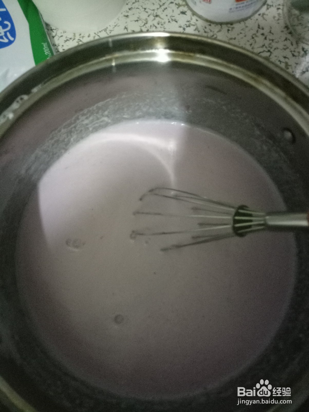 夏日快手自制布丁