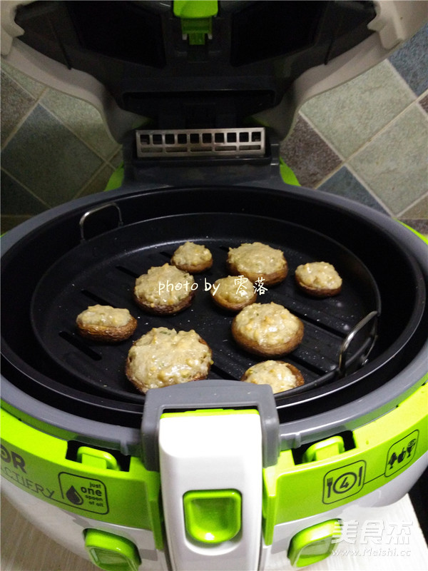 香菇酿炸糕的做法