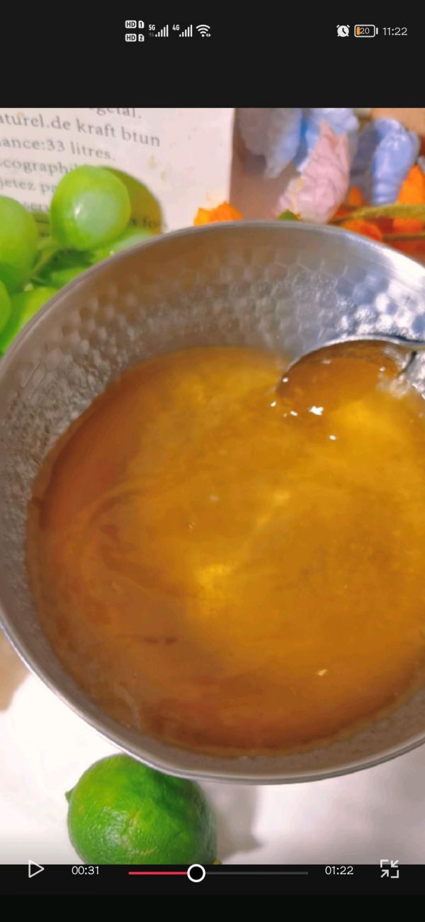 乌龙桃桃银耳羹