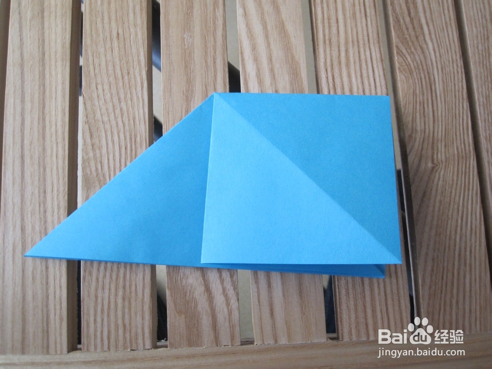 彩色八角星的折法