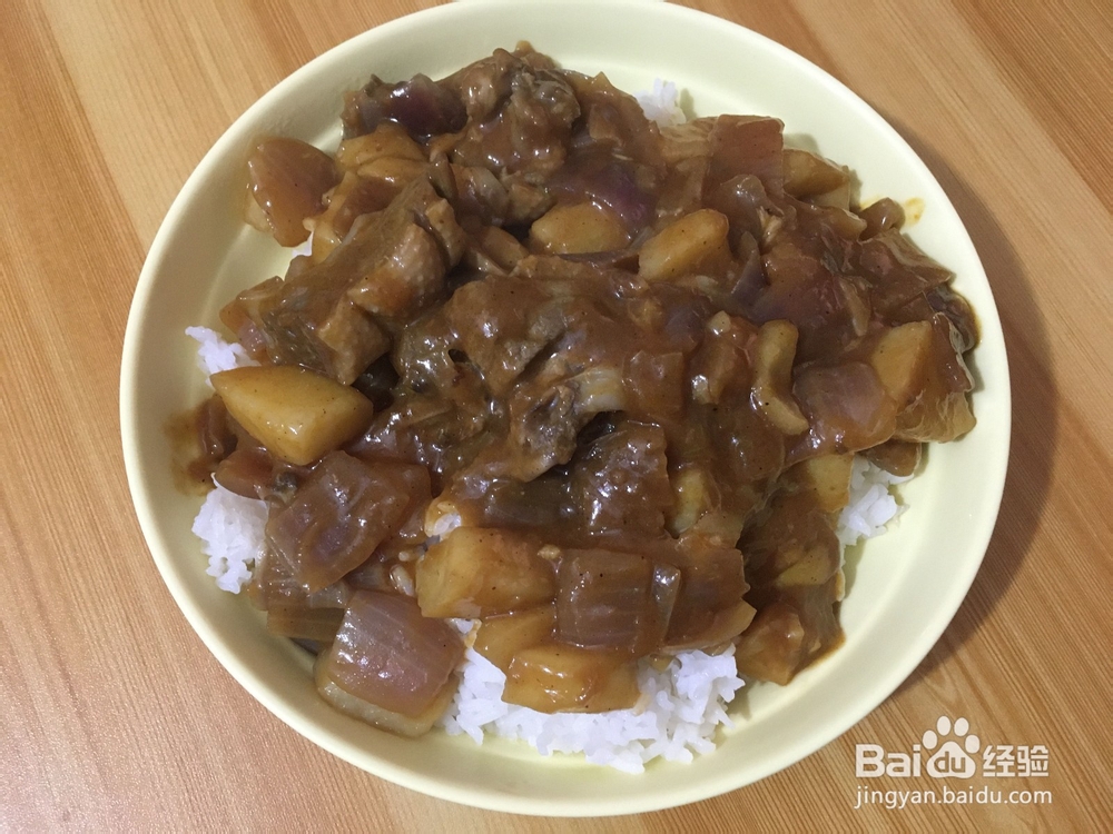 洋葱土豆鸭肉咖喱的做法
