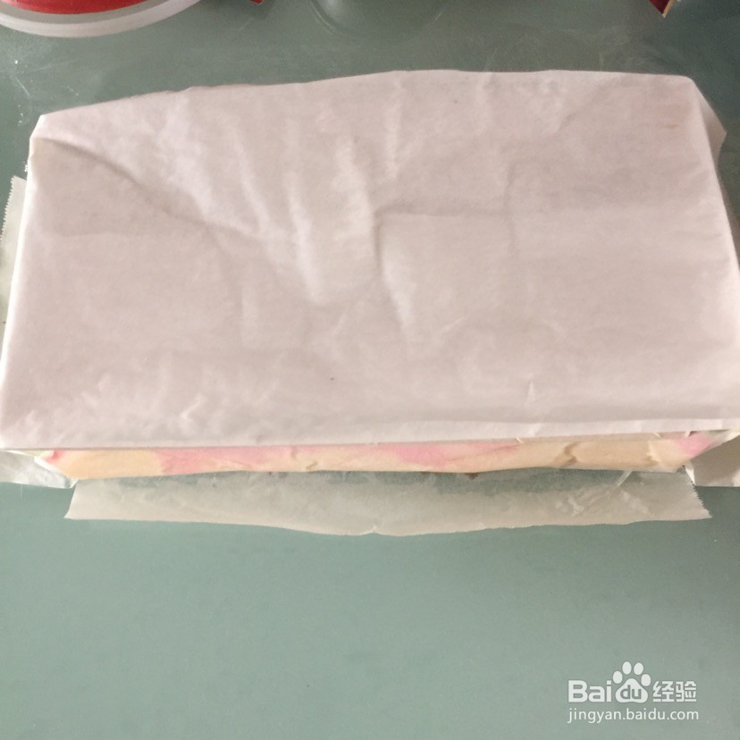 三色长崎蛋糕的做法