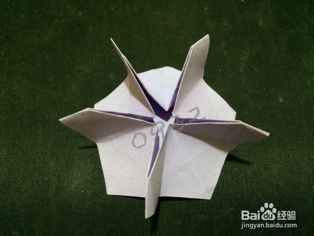 手工折纸制作：[3]五角星樱花