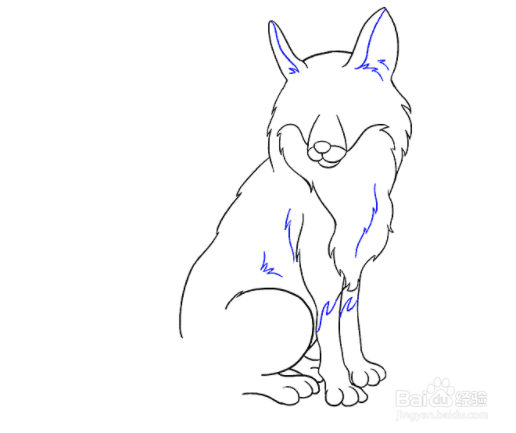 如何绘制狐狸