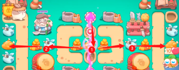 保卫萝卜4喜乐月饼节第7关攻略