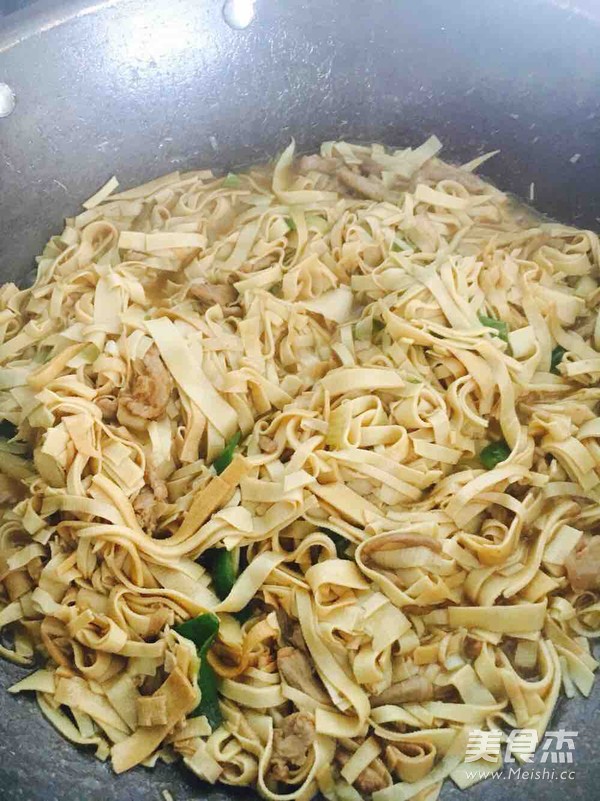 家常干豆腐丝