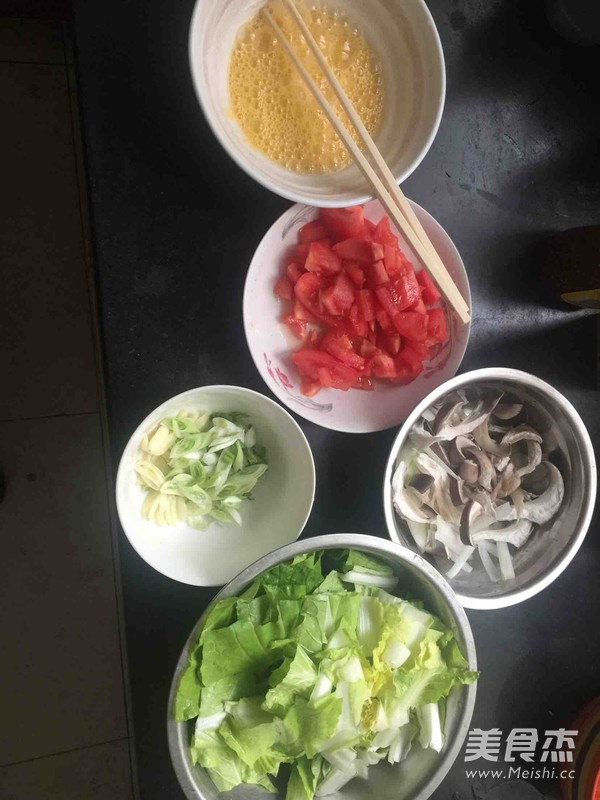 家常素炒面的做法