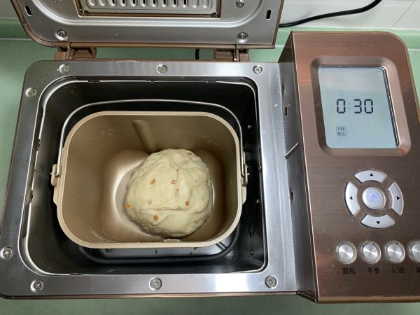 汤种法糖渍橙皮面包