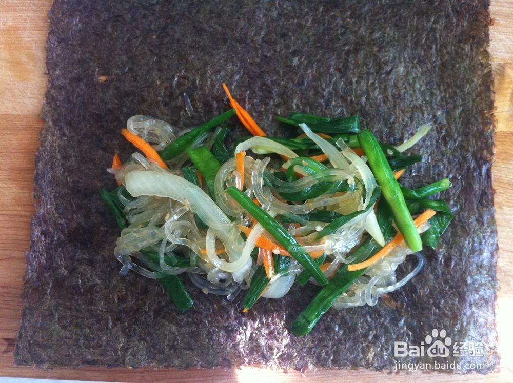 紫菜卷——紫菜变”心“了【 紫色向日葵】