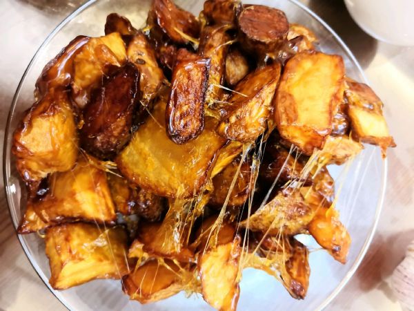 拔丝地瓜和山药