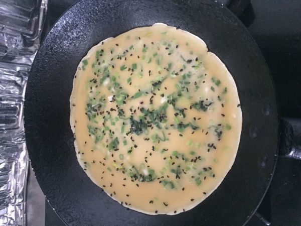 燕麦蔬菜鸡蛋饼