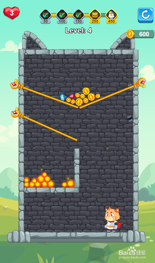 Cat Force的Level:4如何通过?