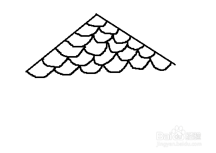 如何简单画出一间房屋
