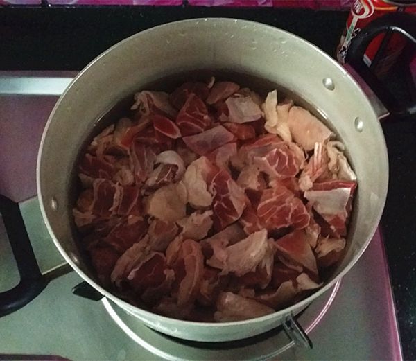 牛肉胡萝卜粉丝汤