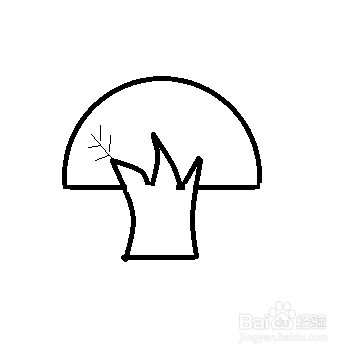 简笔画-创意大树的简笔画如何画