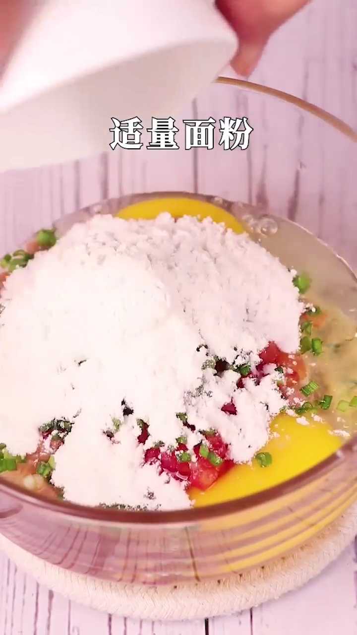 番茄鸡蛋饼怎么做?