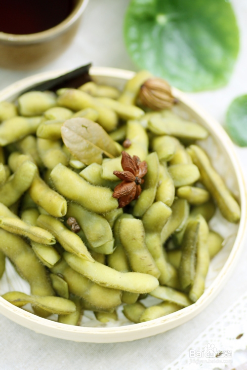 夏秋下酒小食——五香毛豆