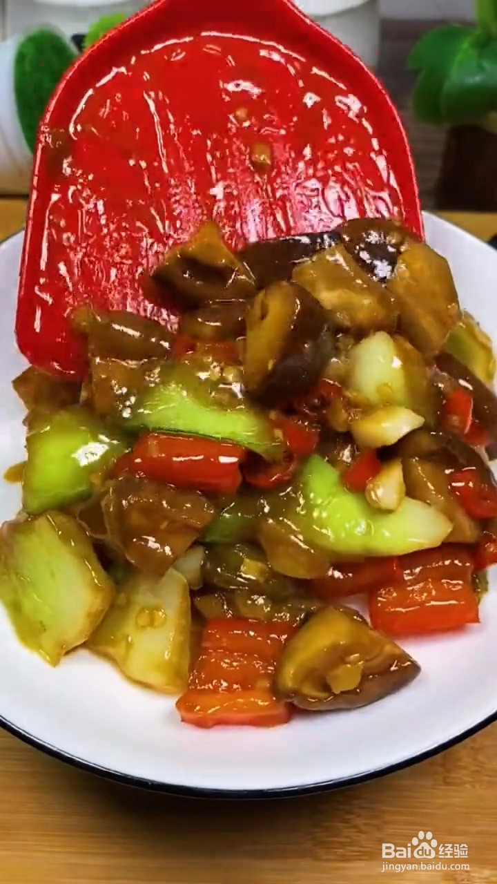 如何自制美味好吃的香菇青菜梗