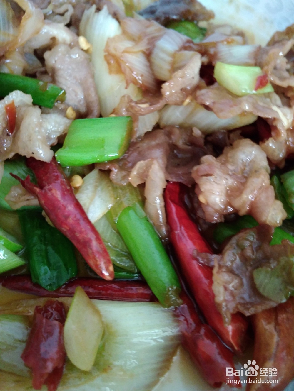 大葱爆羊肉技巧