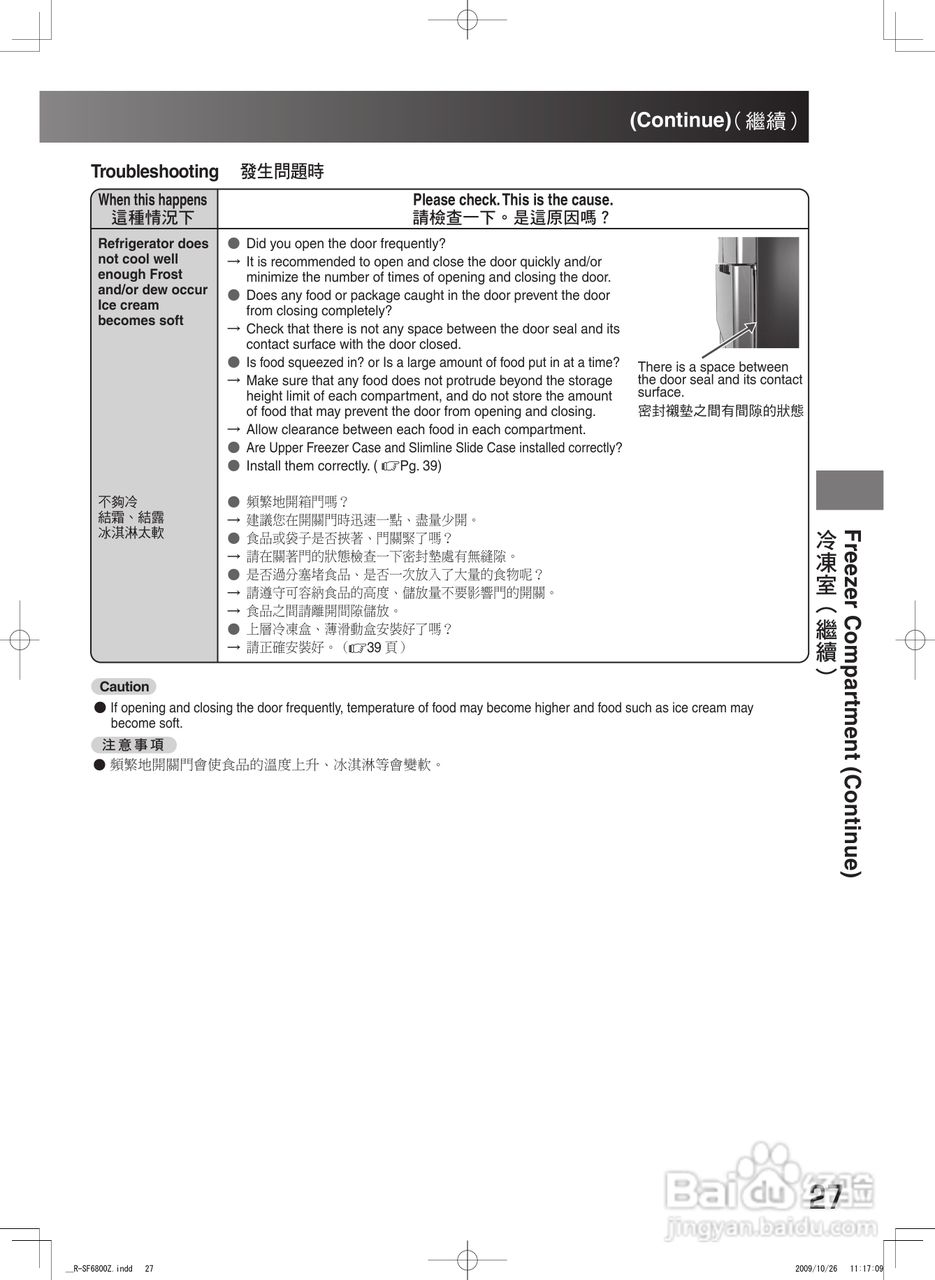 日立R-SF6800Z电冰箱使用说明书:[3]