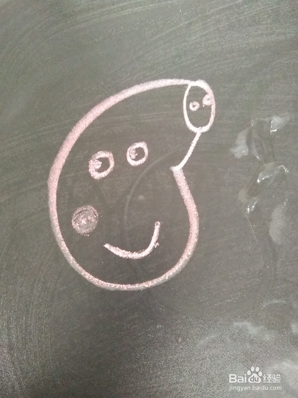 画小猪佩奇的简笔画