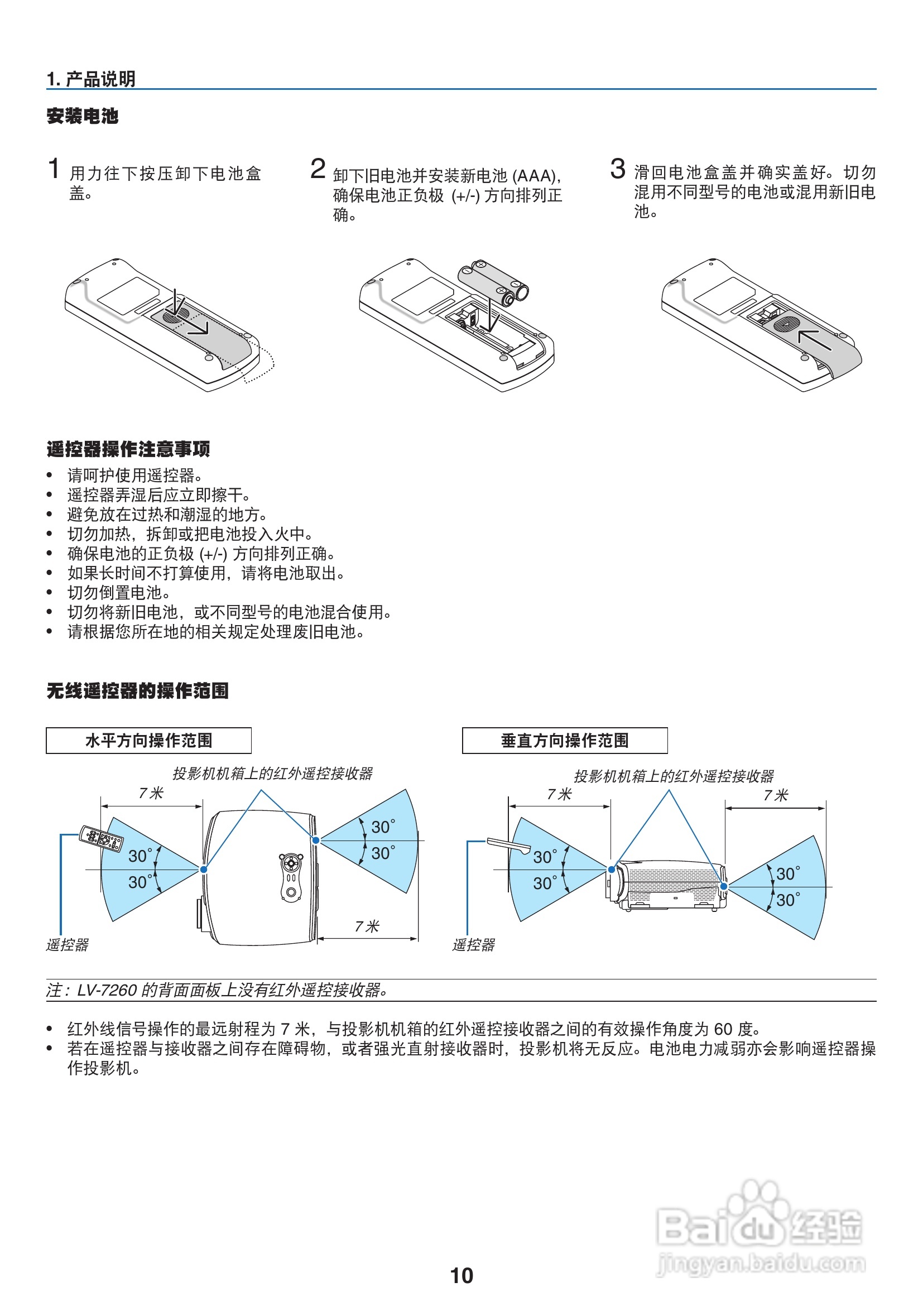 佳能LV-7265投影仪使用说明书:[2]