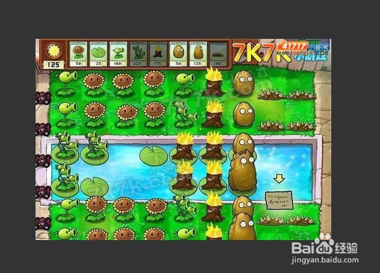植物大战僵尸水池关攻略之一