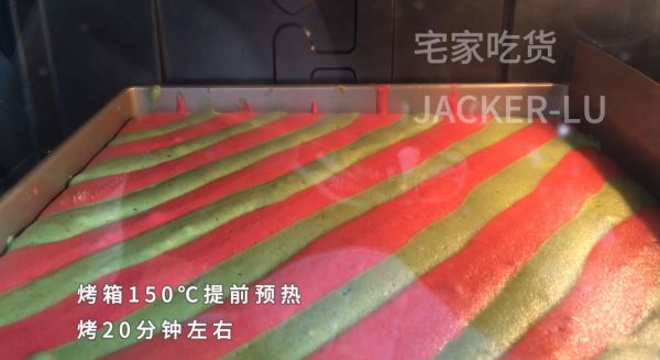 圣诞双色瑞士卷蛋糕