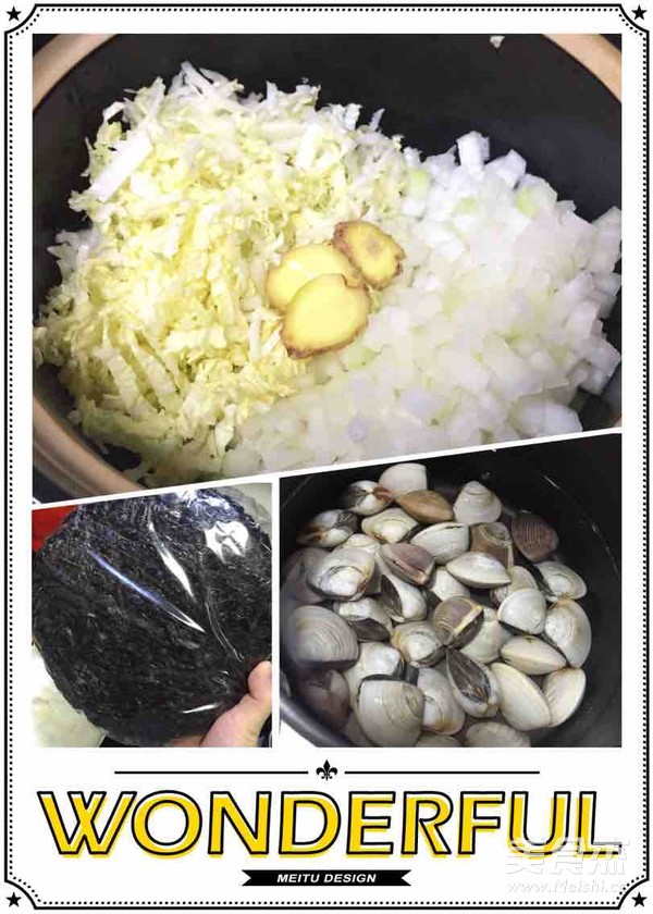 冬瓜白贝紫菜汤