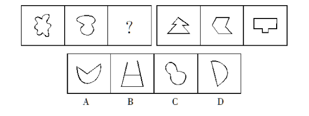 行测图形推理：之类比型题目
