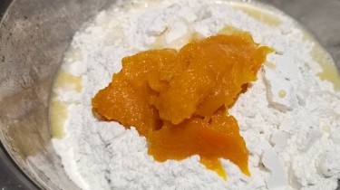 南瓜贝果的做法
