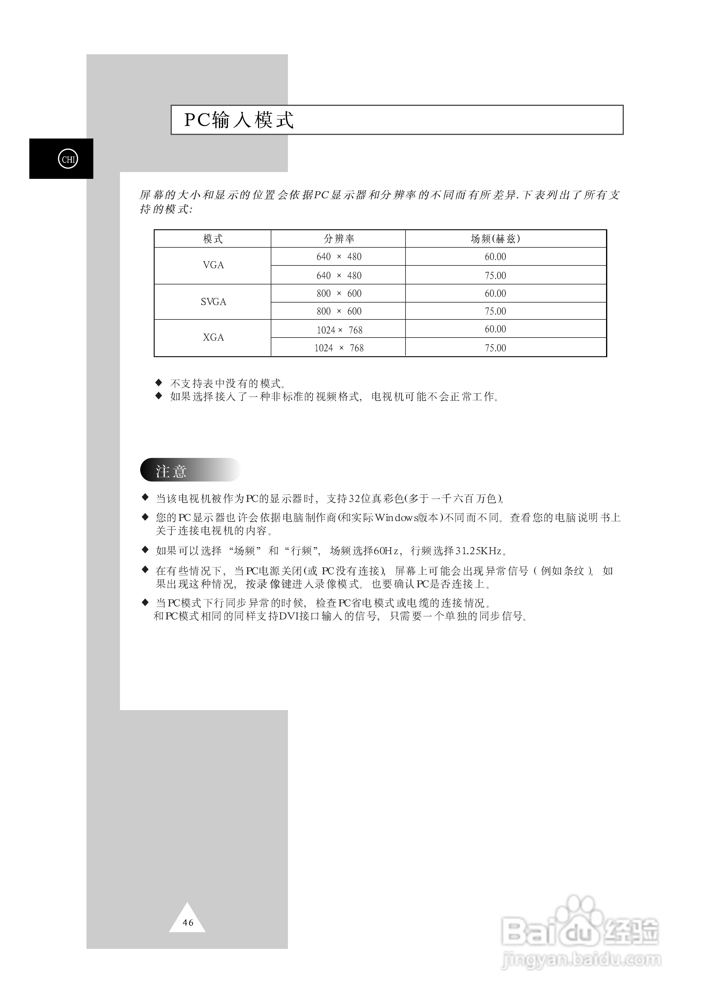 三星SP52Q7HR背投影彩色电视机使用说明书:[5]
