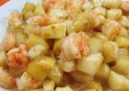 青虾马蹄焗一焗桑拿