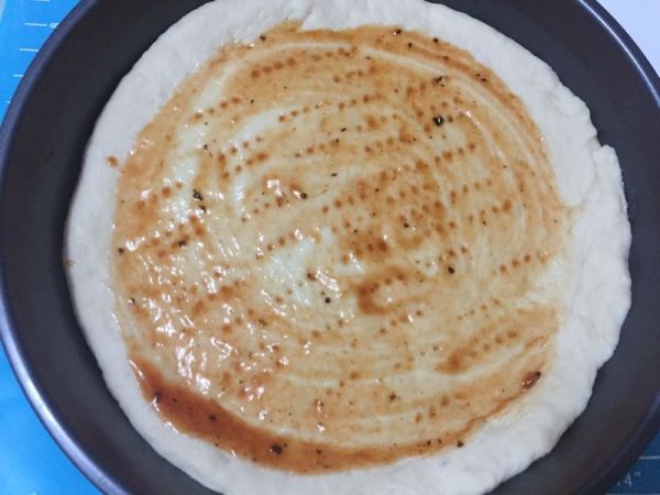 奥尔良鸡腿肉披萨