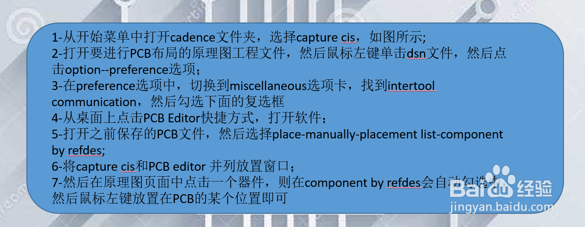 cadence16.6 学习029-原理图和PCB如何交互布局