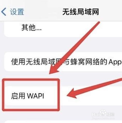 怎么关掉苹果WAPI功能