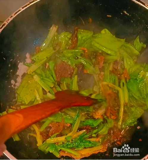 家常菜：鲮鱼油麦菜