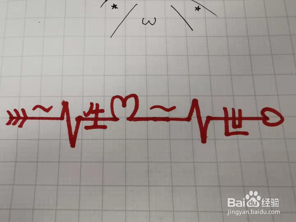 七夕表白艺术字-如何写出“一生一世”