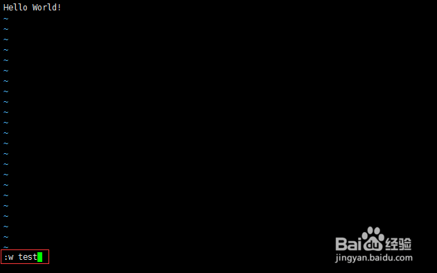 vi/vim 的基本用法