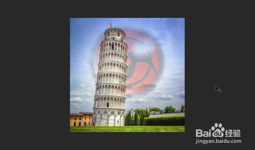 Photoshop如何在背景上添加梦幻的血轮眼