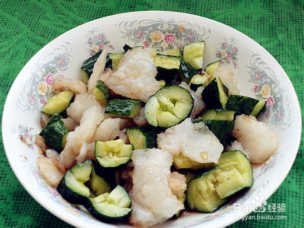 怎么做凉皮拌黄瓜