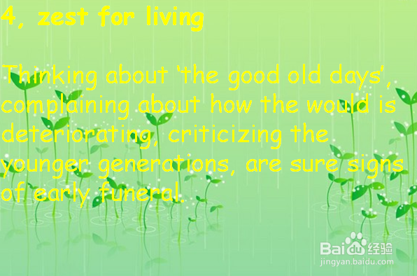 英语学习HOW TO LIVE TO BE A HUNDRED