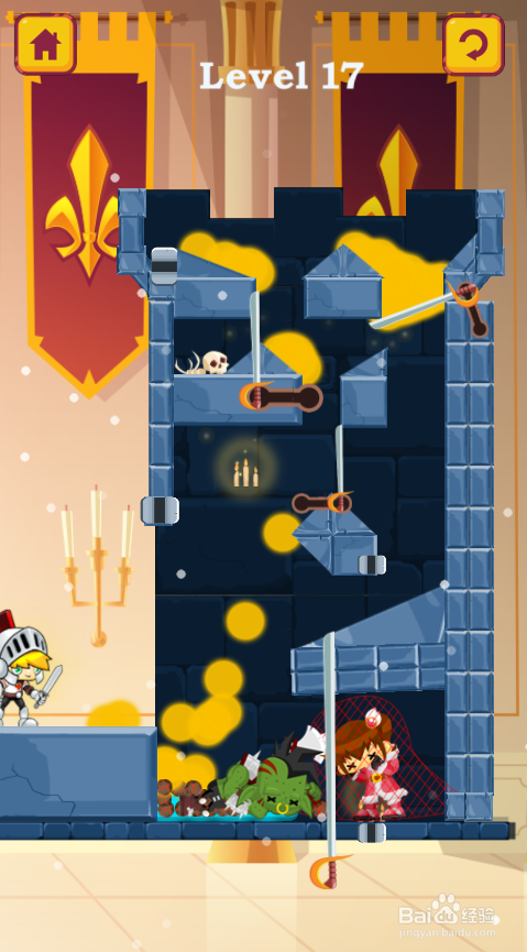 Little Soldier Boy的Level 17怎样过关?