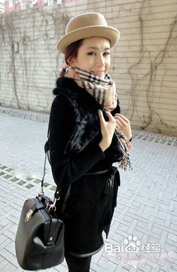 加绒毛衣厚外套怎样才能掩盖缺点修身效果更明显