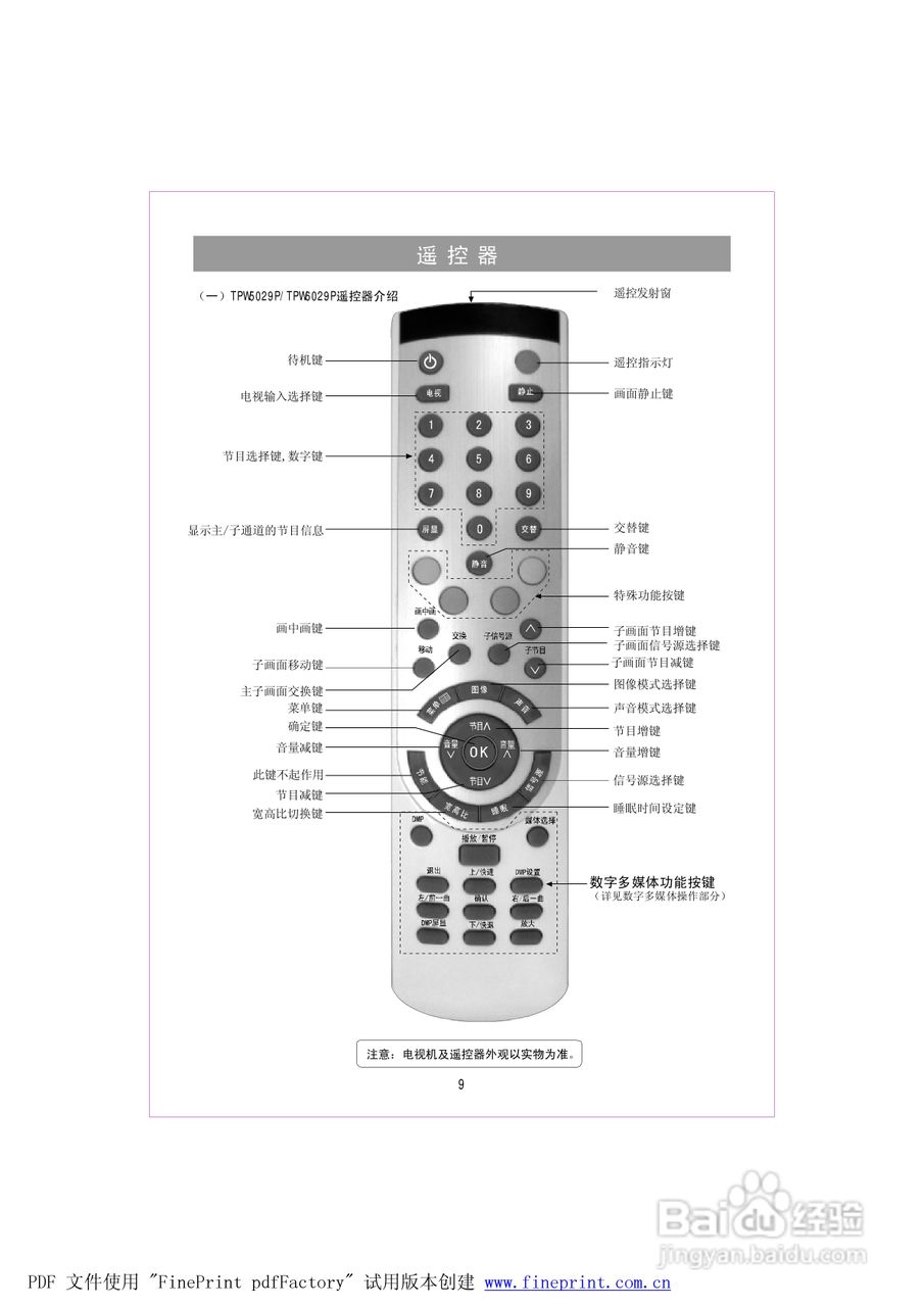 海信TPW5029P液晶彩电使用说明书:[1]