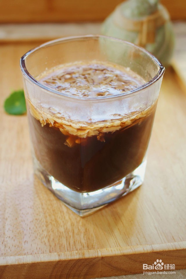 红糖生姜核桃饮