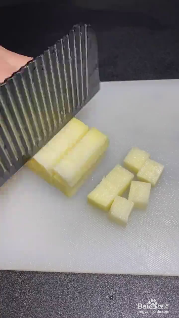 如何制作土豆火腿串