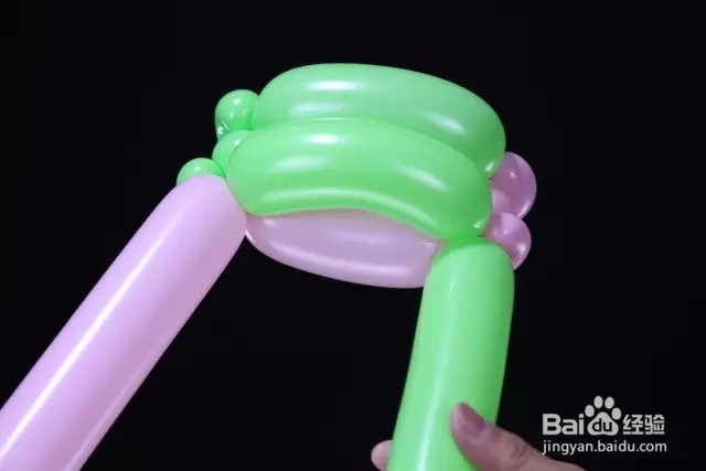 魔术长条气球教程(第19期)——乌龟