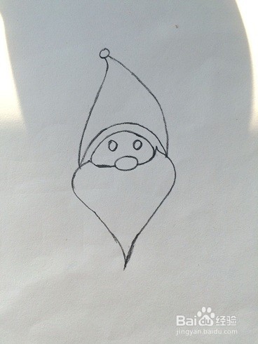 圣诞老人怎么画好看